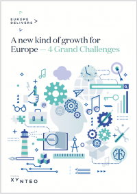 Europe Delivers cover - A new kind of growth for Europe - 4 grand challenges
